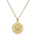 William & Mary 18K Gold Pendant & Chain - Image 2