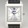 Rice University Men's Collegiate Watch with Leather Strap - Image 1