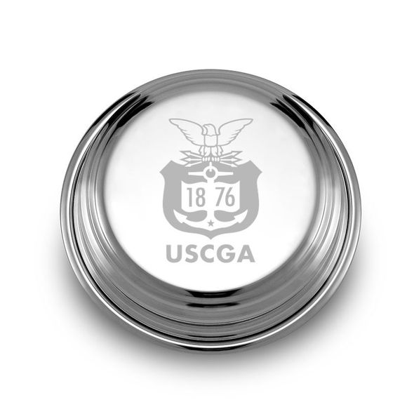 Coast Guard Academy Pewter Paperweight - Image 1