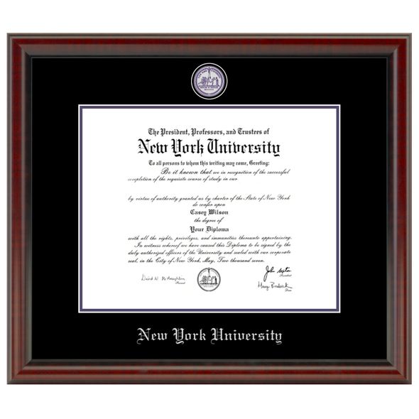 NYU Diploma Frame - Masterpiece - Image 1