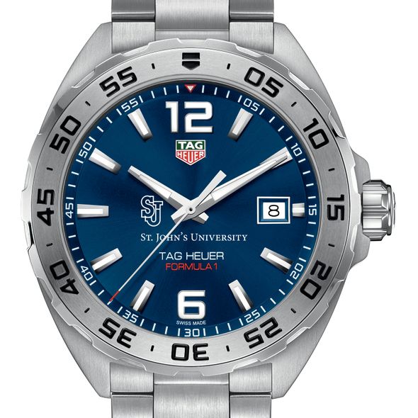 St. John's Men's TAG Heuer Formula 1 with Blue Dial - Image 1