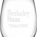 Berkeley Haas Stemless Wine Glasses Made in the USA - Set of 4 - Image 3
