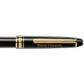 Brown Montblanc Meisterstück Classique Rollerball Pen in Gold - Image 2