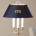 Texas Christian University Lamp in Brass & Marble - Image 2