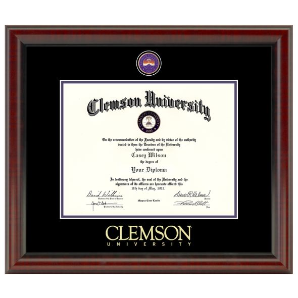 Clemson Diploma Frame - Masterpiece - Image 1
