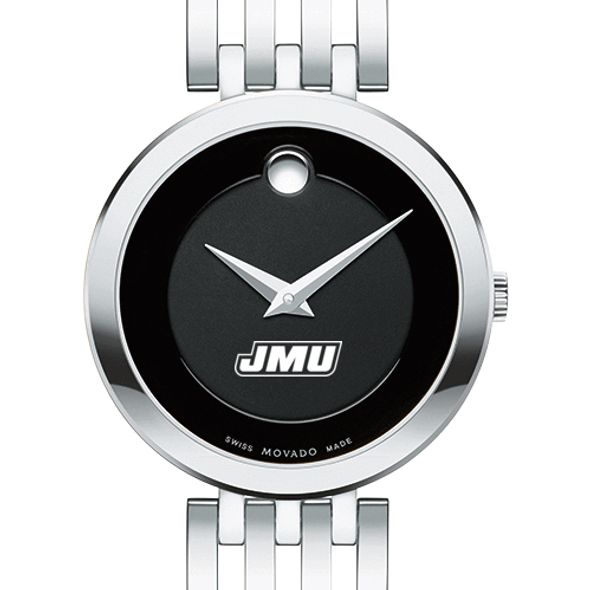 James Madison University Women's Movado Esparanza Stainless Steel Museum with Bracelet
