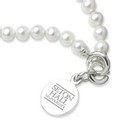 Seton Hall Pearl Bracelet with Sterling Silver Charm - Image 2