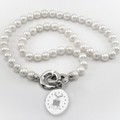 Air Force Academy Pearl Necklace with Sterling Silver Charm - Image 1