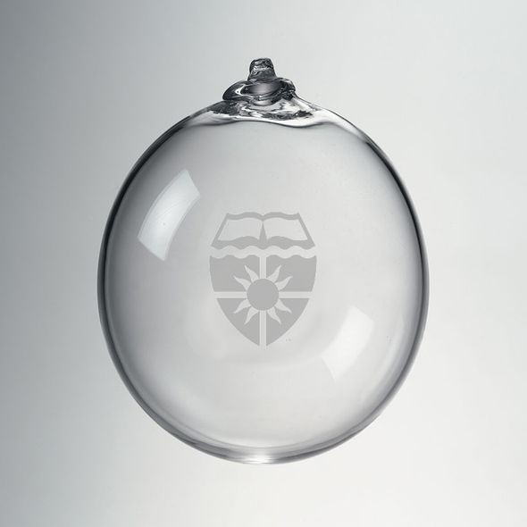 St. Thomas Glass Ornament by Simon Pearce - Image 1