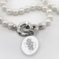 SFASU Pearl Necklace with Sterling Silver Charm - Image 2