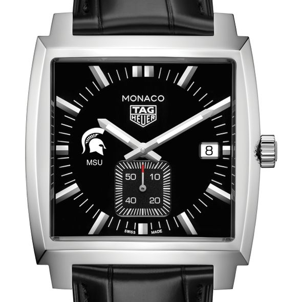 Michigan State University TAG Heuer Monaco with Quartz Movement for Men