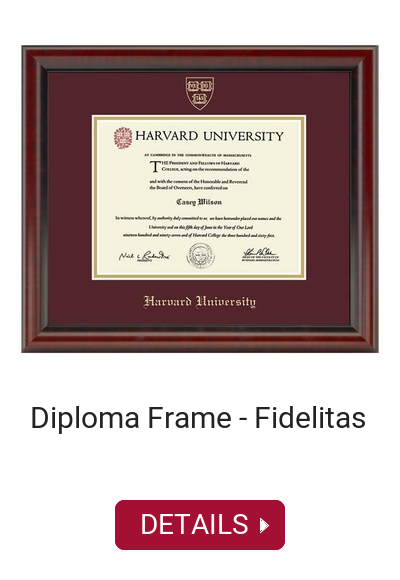 Harvard Diploma Frame - Fidelitas