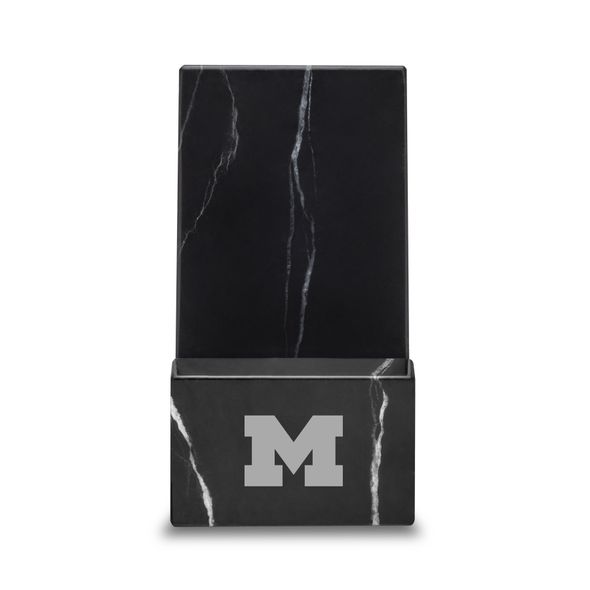 University of Michigan Marble Phone Holder - Image 1