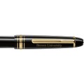 Brown Montblanc Meisterstück Classique Fountain Pen in Gold - Image 2