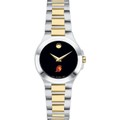 USC Women's Movado Collection Two-Tone Watch with Black Dial - Image 2