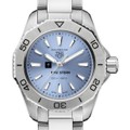NYU Stern Women's TAG Heuer Steel Aquaracer with Blue Sunray Dial - Image 1