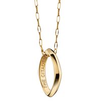 Citadel Monica Rich Kosann Poesy Ring Necklace in Gold