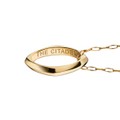 Citadel Monica Rich Kosann Poesy Ring Necklace in Gold - Image 3