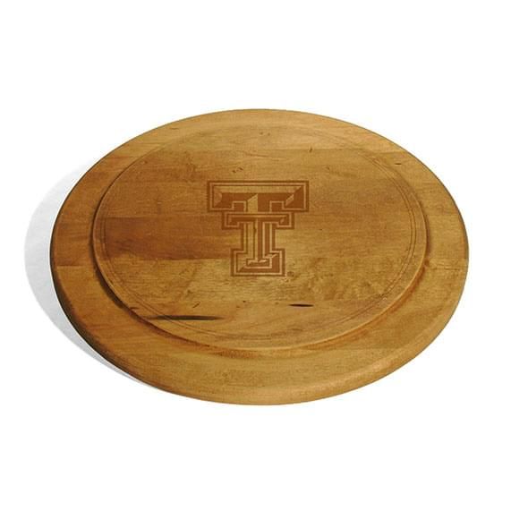 Texas Tech Round Bread Server
