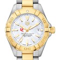 Davidson College TAG Heuer Two-Tone Aquaracer for Women - Image 1