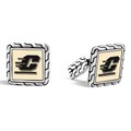 Central Michigan Cufflinks by John Hardy with 18K Gold - Image 2