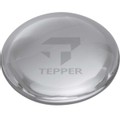 Tepper Glass Dome Paperweight by Simon Pearce - Image 2