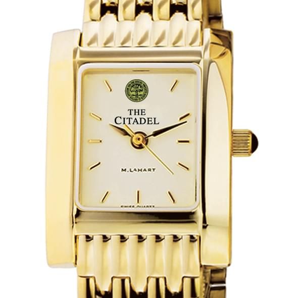 Citadel Women's Gold Quad Watch with Bracelet