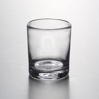 Brown Double Old Fashioned Glass by Simon Pearce