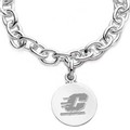 Central Michigan Sterling Silver Charm Bracelet - Image 2