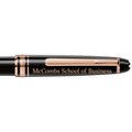 Texas McCombs Montblanc Meisterstück Classique Ballpoint Pen in Red Gold - Image 2