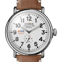 UVA Darden Shinola Watch, The Runwell 47mm White Dial