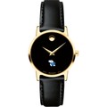 Kansas Women's Movado Gold Museum Classic Leather - Image 2