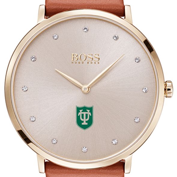 Tulane University Women's BOSS Champagne with Leather from M.LaHart