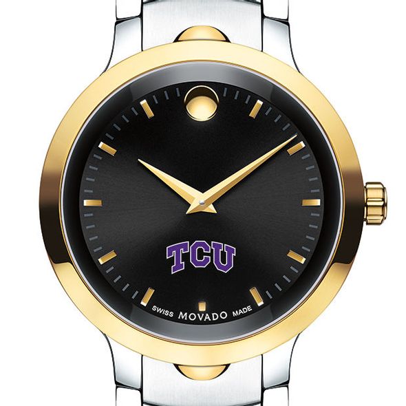 Texas Christian University Men's Movado Luno Sport Two-Tone