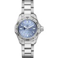 Wisconsin Women's TAG Heuer Steel Aquaracer with Blue Sunray Dial - Image 2