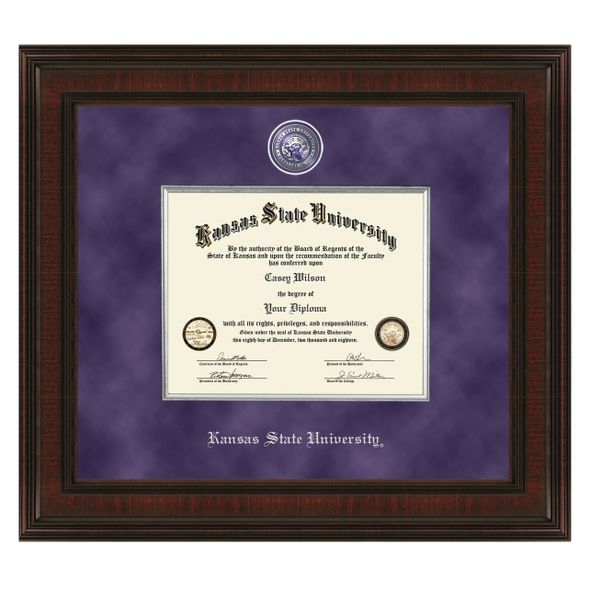 Kansas State Diploma Frame - Excelsior - Image 1