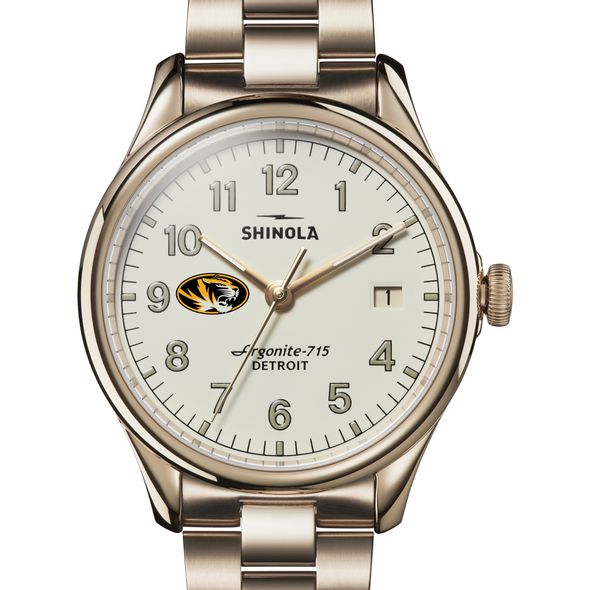 Missouri Shinola Watch, The Vinton 38mm Ivory Dial - Image 1