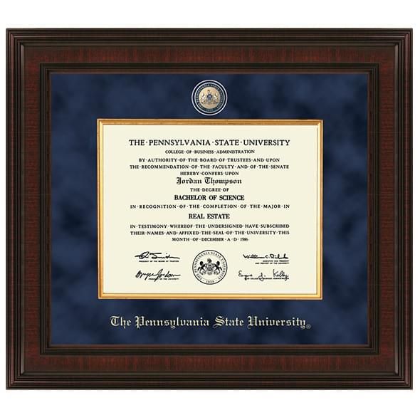 Penn State Excelsior Diploma Frame - Image 1