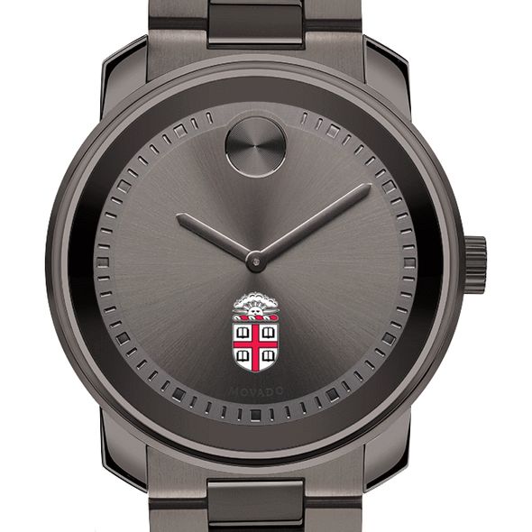 Brown University Men's Movado BOLD Gunmetal Grey