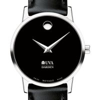 UVA Darden Women's Movado Museum with Leather Strap