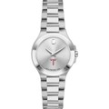 Troy Women's Movado Collection Stainless Steel Watch with Silver Dial - Image 2