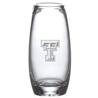 Texas Tech Glass Addison Vase by Simon Pearce