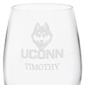 UConn Red Wine Glasses - Set of 4 - Image 3