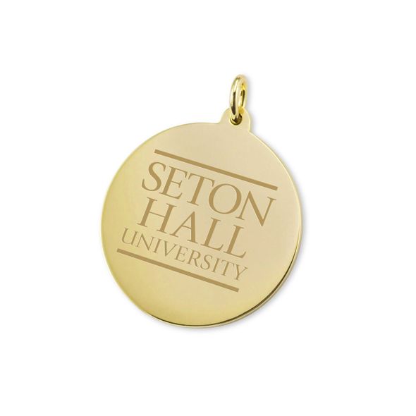 Seton Hall 18K Gold Charm - Image 1