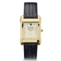 West Virginia Men's Gold Quad with Leather Strap - Image 2