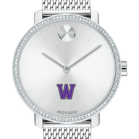 Williams Women's Movado Bold with Crystal Bezel & Mesh Bracelet - Image 1