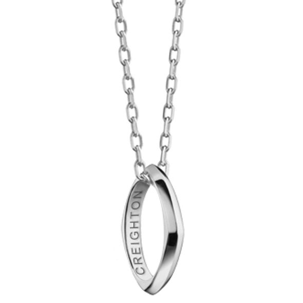 Creighton Monica Rich Kosann Poesy Ring Necklace in Silver - Image 1