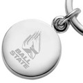 Ball State Sterling Silver Insignia Key Ring - Image 2