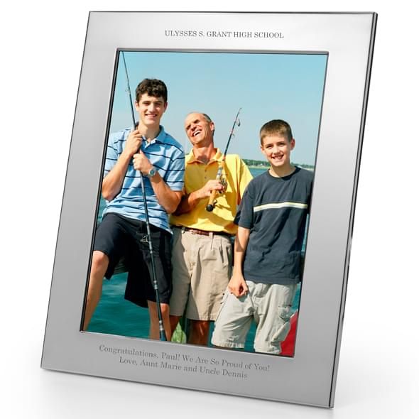 Polished Pewter 8x10 Picture Frame - Image 1