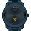 click to view Trinity College Men's Movado BOLD Blue Ion with Bracelet - Image 1